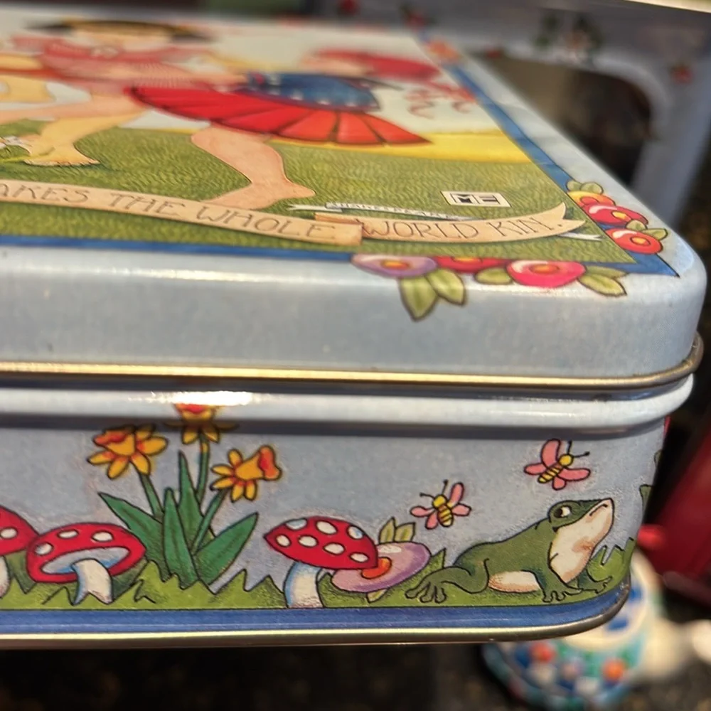 Mary Englebreit Colorful Decorative Tin and Block collection - Picture 7 of 8